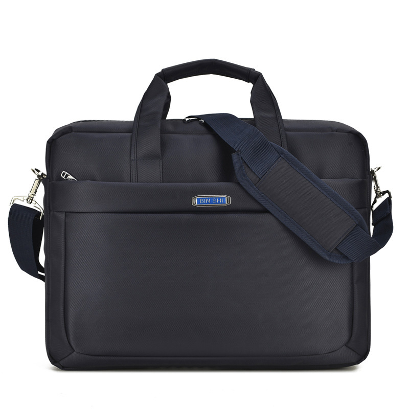 New Shoulder Bag, Portable Laptop Bag, Men's Business Handbag, Oxford Cloth Bag, Printable Trademark New Shoulder Bag, Portable Laptop Bag, Men's Business Handbag, Oxford Cloth Bag, Printable Trademark