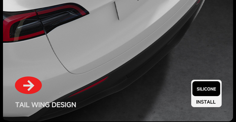 Carbon Fiber Rear Wing Is Suitable for the Modified Version of Tesla's New Model Y/3 Original High-Performance P Version Body Kit
