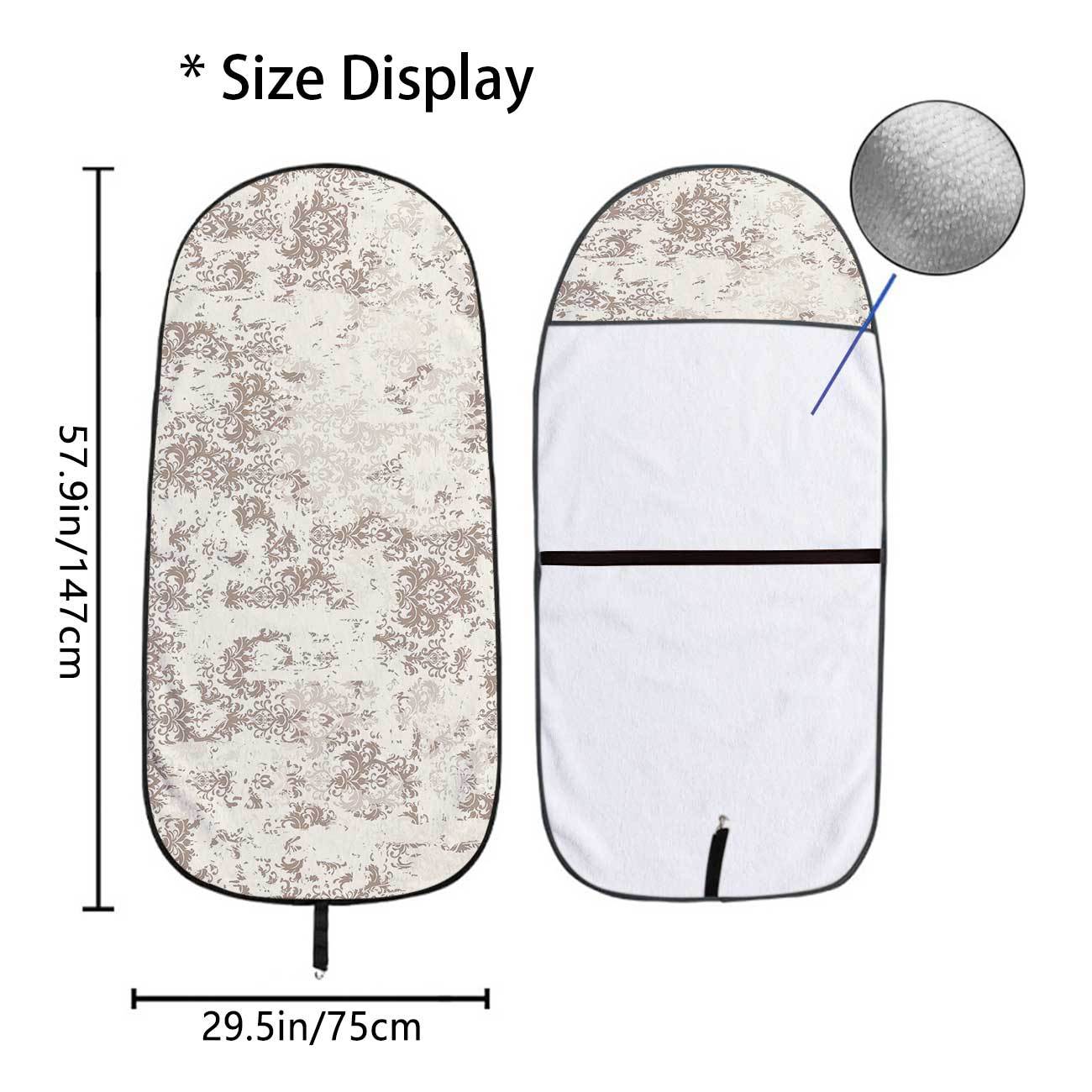 Car seat towel cover front seat protector suitable for gym and exercise, universal for all seasons, car use 76