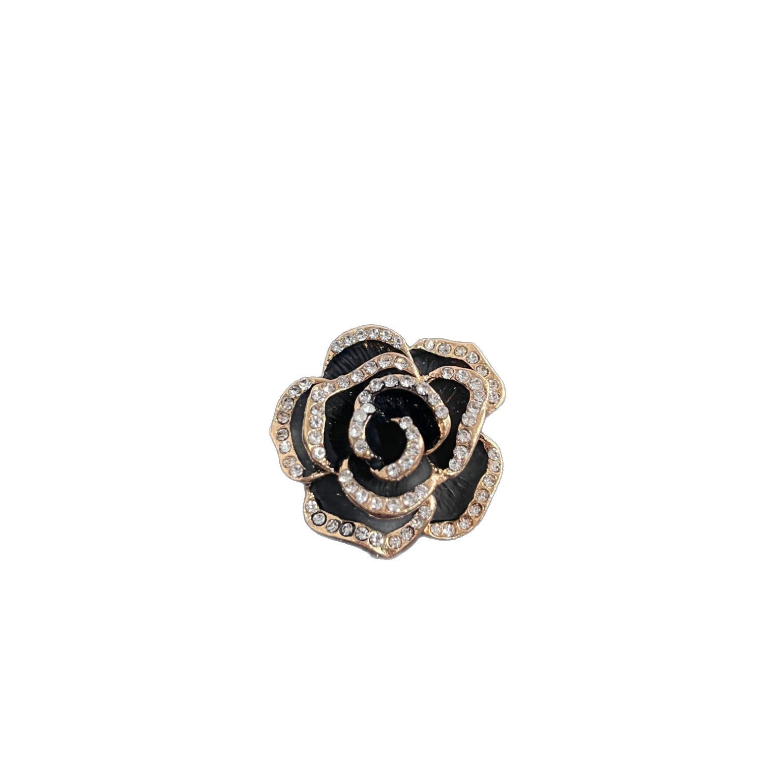 Exklusive Kamelien Brosche Elegante Damen Anstecknadel Luxuriös_voghion.com