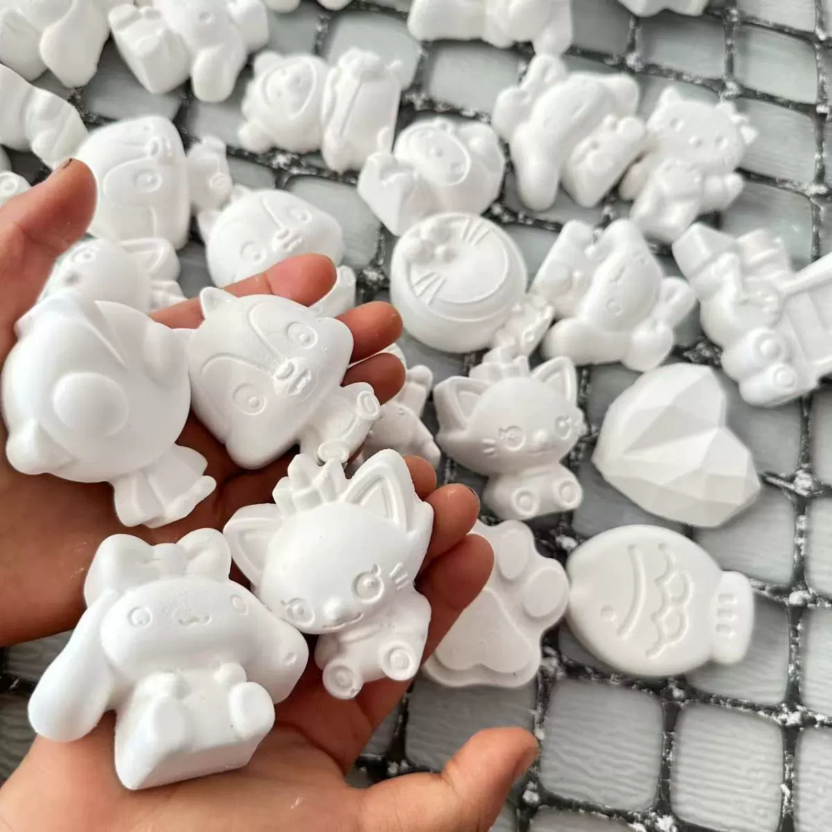 Кукла, раскраска, раскрашиваемый трехмерный игрушка, handmade, граффити