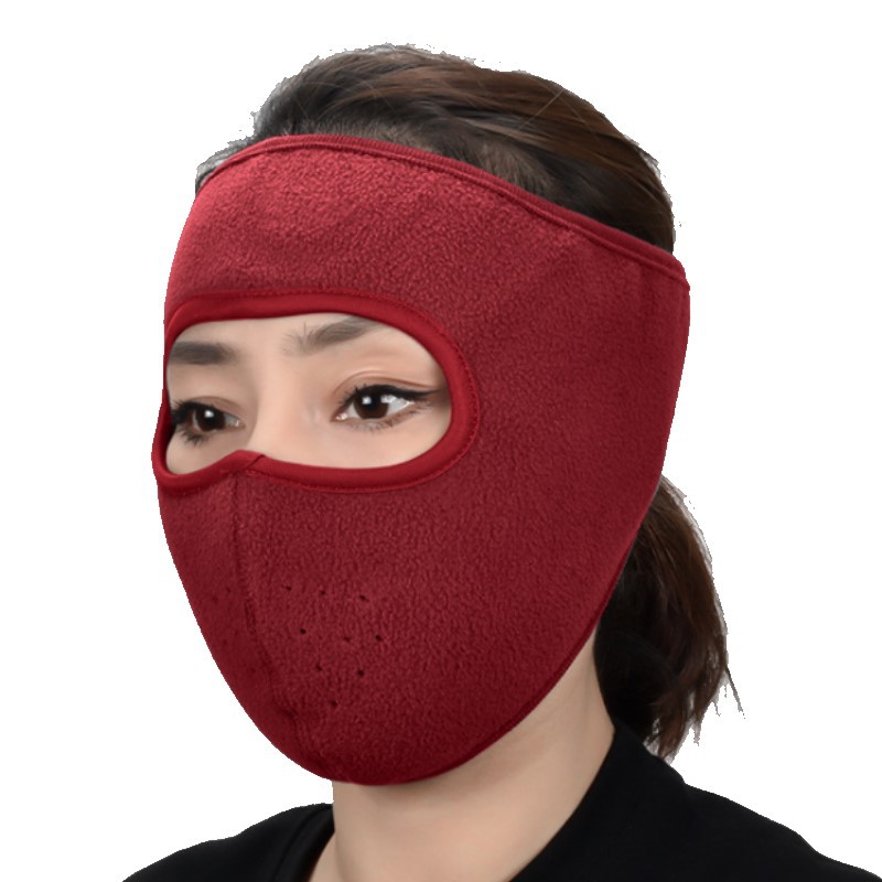 Windproof Mask Women's Winter and Summer Sun Protection Face Protection Gini Facial Cold Protection Cycling Electric Bicycle Headgear Warm Towel