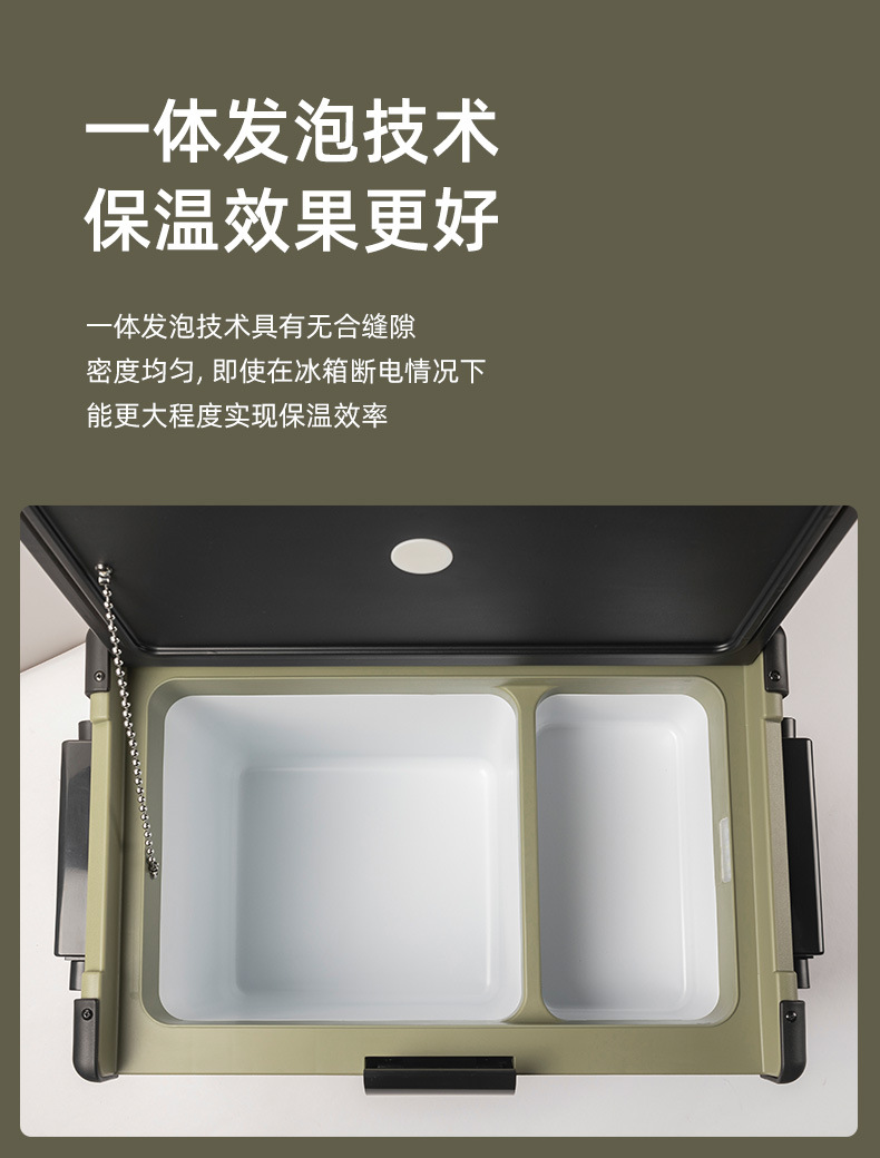 Compressor car refrigerator digital temperature control freezing minus -20 degrees outdoor essential practical 25 liters freezing cold