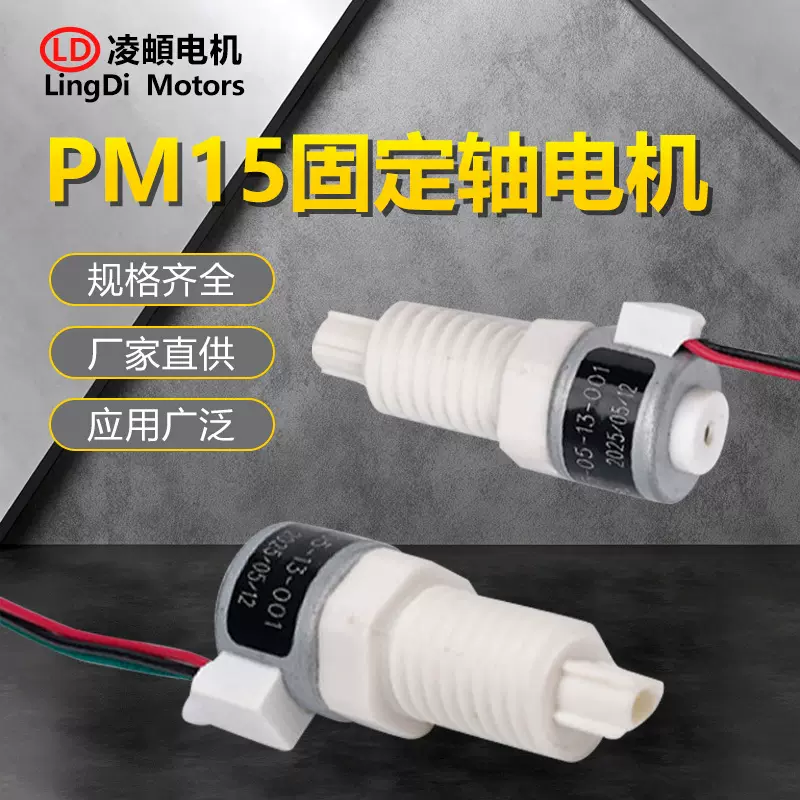 源头厂家 PM15固定轴电机批发制造 规格齐全直流电机适用医美容