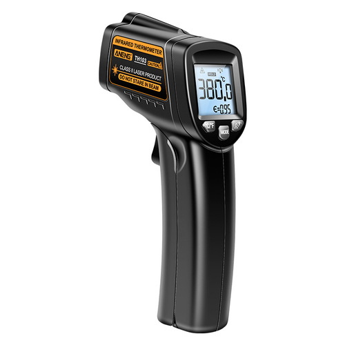 ANENG infrared thermometer industrial high-precision thermometer temperature gun water temperature oil temperature gun kitchen measuring instrument