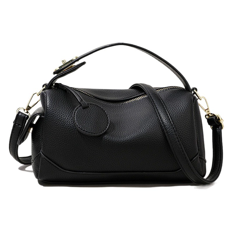 Сумка для женщин 2025 новый гибок мягкая кожа большой емкости коммутирующих Бостон подушечка для женщин сумка на плечо