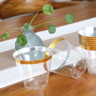 Birdəfəlik plastik desert qədəhi 270 ml, 1000 ədəd
