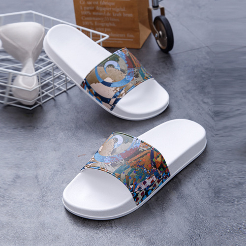 Women's Summer Fashionable Outdoor Korean-Style Slippers for Couples | Men's Soft-Soled Anti-Slip Flip-Flops for Beach and Outdoors