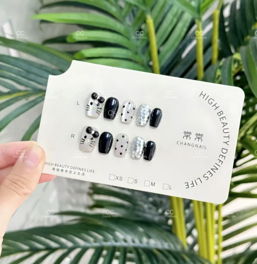 SZY190 piel negra Kitty (nuevo chino 20mm)