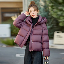 小个子90白鸭绒羽绒服女2025冬季新款宽松显瘦学院风面包服SY2685