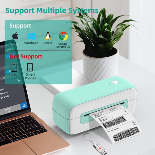 PhomemoPM-246-S cross-border e-commerce ordering machine thermal paper express single-sided single-machine express printer