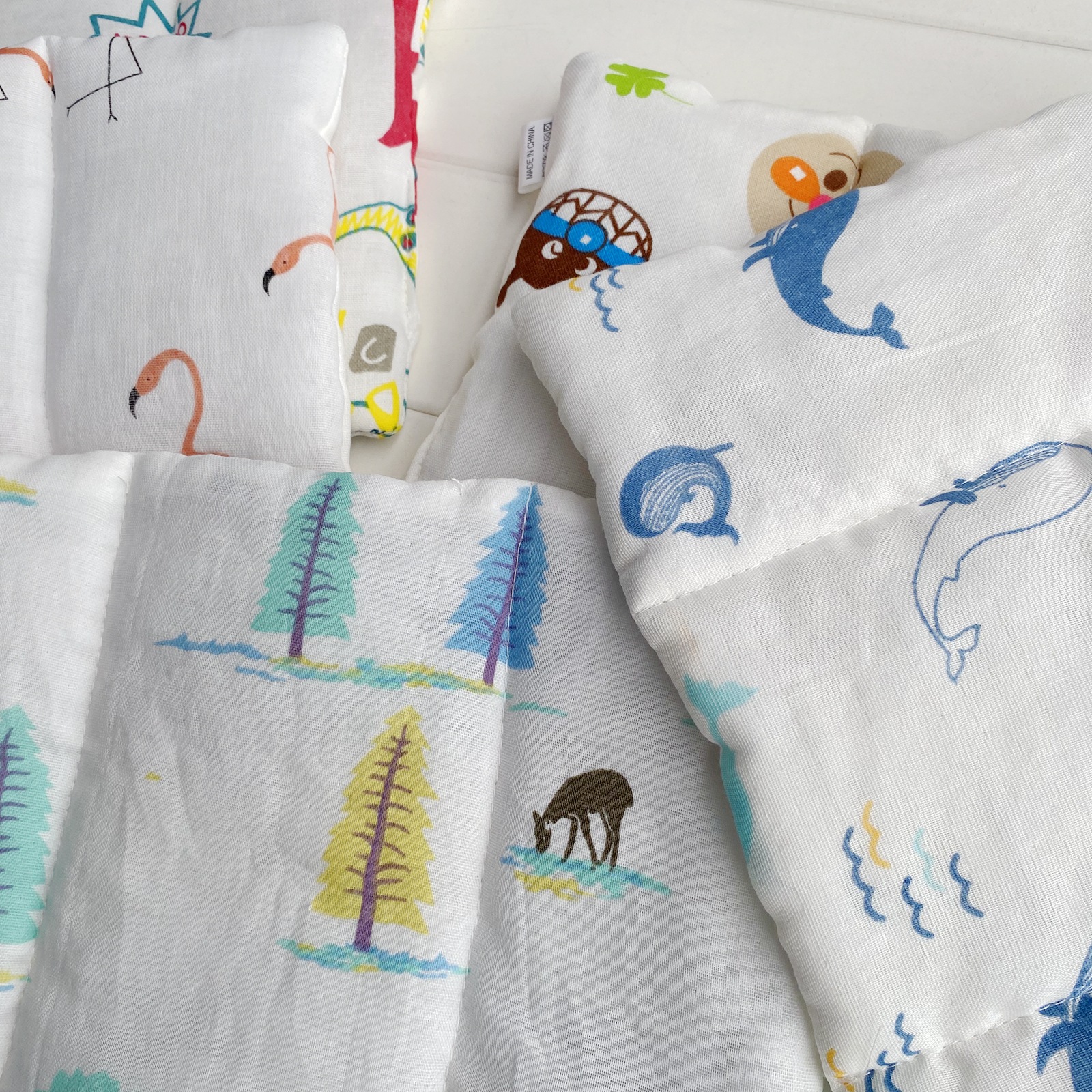 Gauze summer pillow