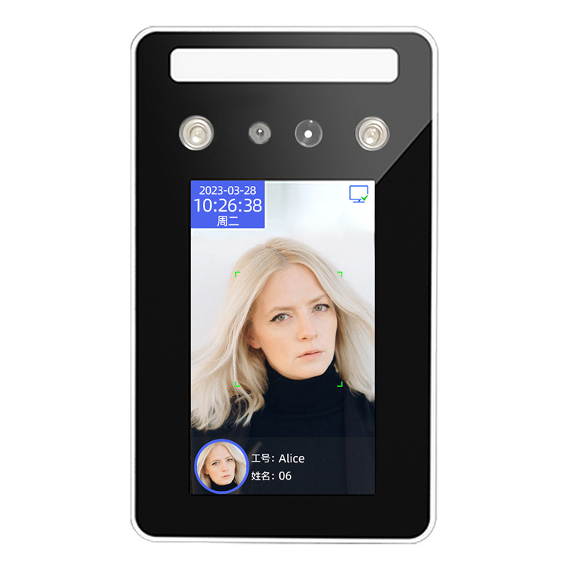 户外小区工地实名人行通道管理门禁系统动态人脸识别一体机闸机