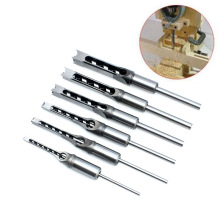 木工方孔钻套装方DIY榫钻园艺方眼钻头开锁孔木工钻厂家直发