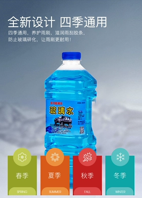 Glass agent – insect residue, for windshield wipers