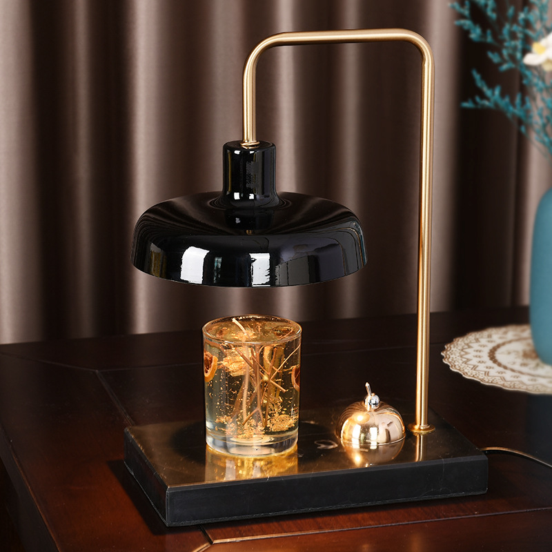 Nordic Aroma Candle Warmer, European Marble Candle Warmer, Bedside Candles Holder, Diffuser Lamp, Candle Melter Lamp