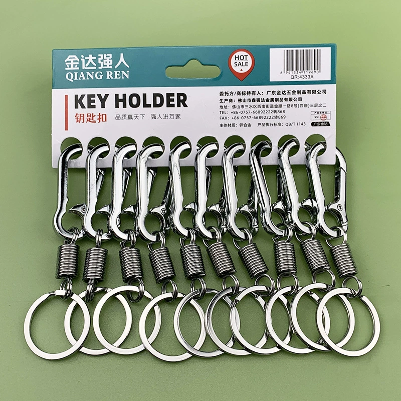 Jinda Qiangren 4333A Брелок карта висит с ушной ложкой брелок гальванический брелок из нержавеющей стали оптовая продажа