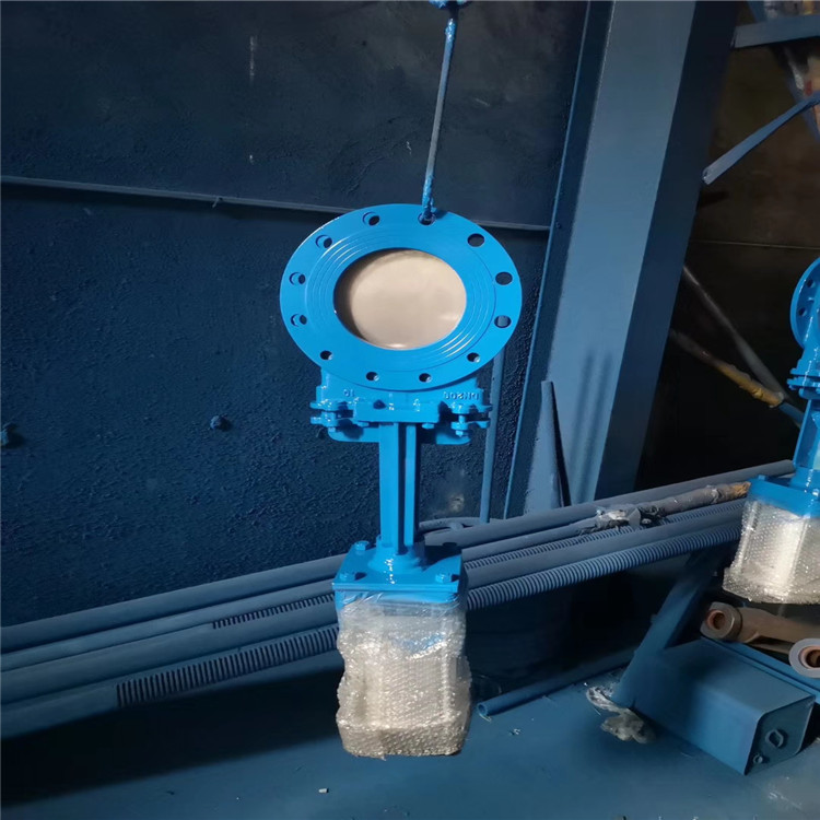碳钢 铸钢气动刀型闸阀 PZ673X-10C PZ673X-16C 浆料 灰渣刀闸阀