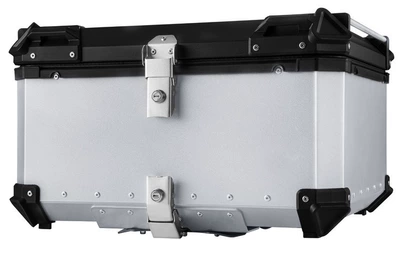 Motorcycle trunk – Boxes, Motorcycle Travel Three-Box Tail - 80l-flat-silver