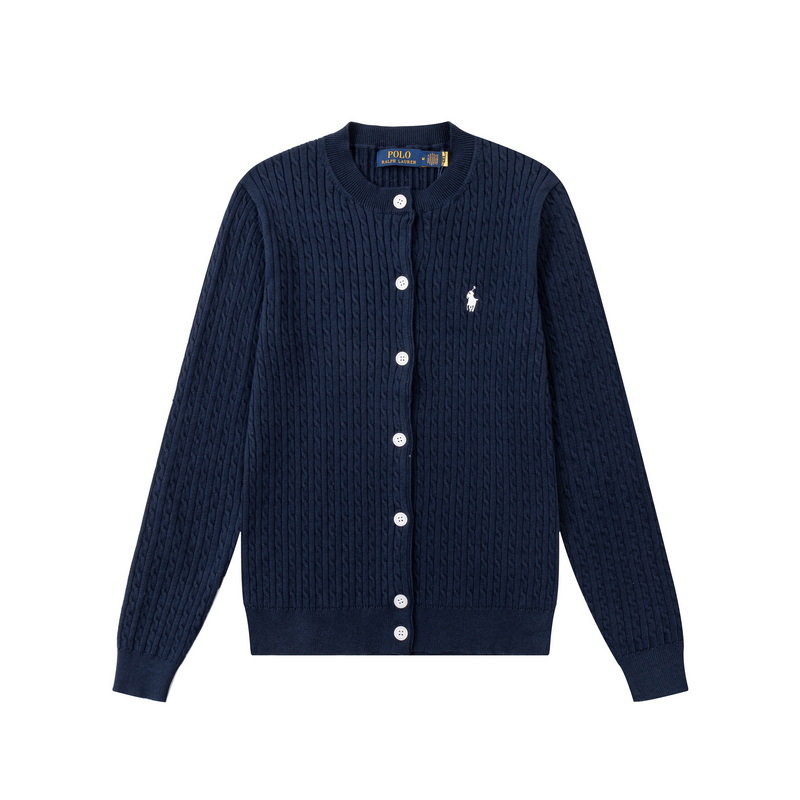 Polo Ralph Lauren Cable Knit Cardigan Navy