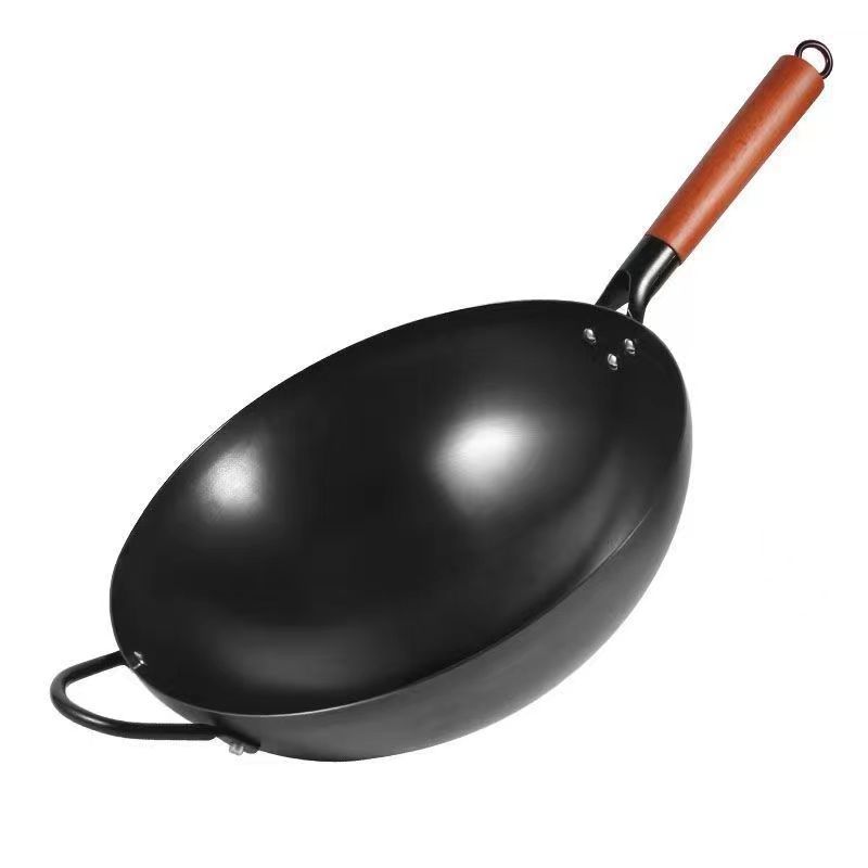 귀가 있는 질화 단일 냄비