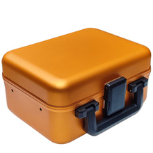 可定制可改色一体成型铝合金手提工具箱收纳箱仪器装载铝镁合金箱