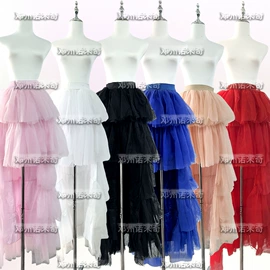 婚纱;半身裙;披肩