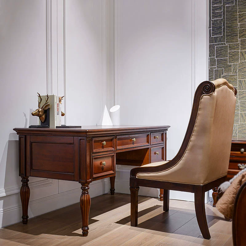 Американский книжный шкаф письменный стол один стол стол большой стол в европейском стиле