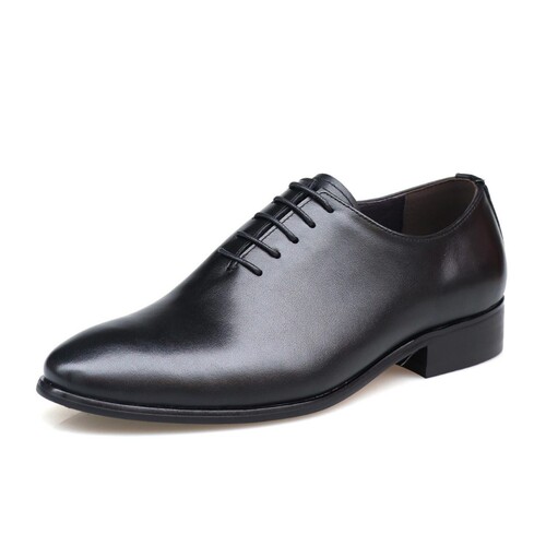 Men's Leather Business Handmade Derby Shoes, Versatile and Stylish, British Leisure Formal Oxford Shoes
