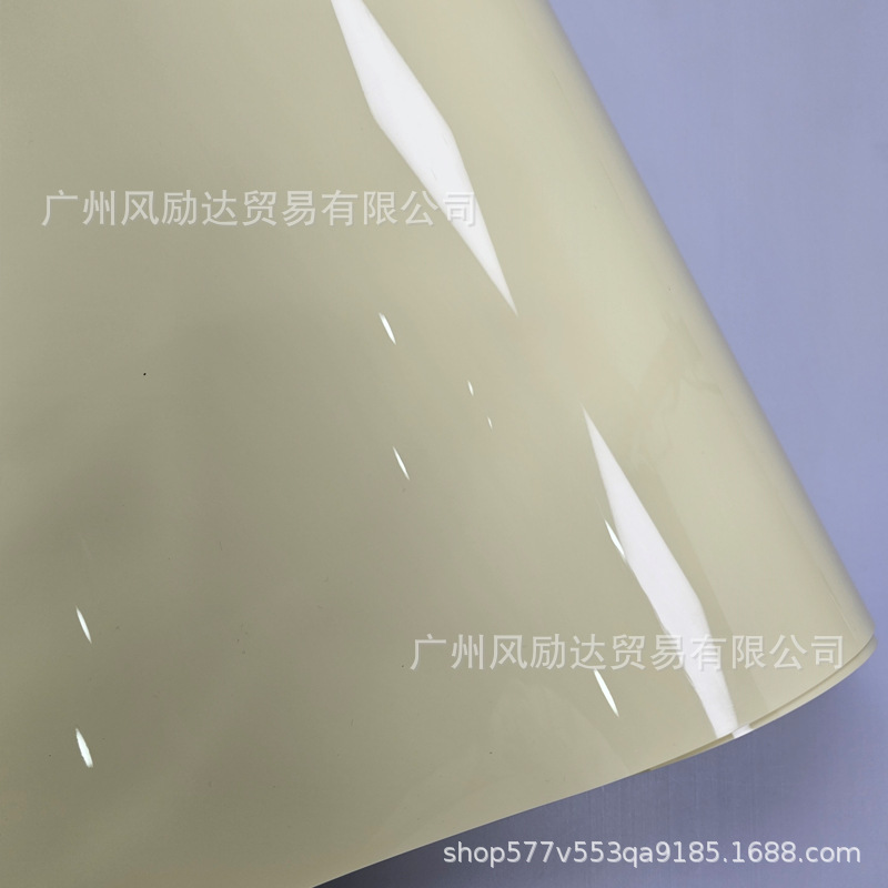 Car full vehicle color change film self-adhesive PET ultra-bright crystal khaki Milan motorcycle modification full body film