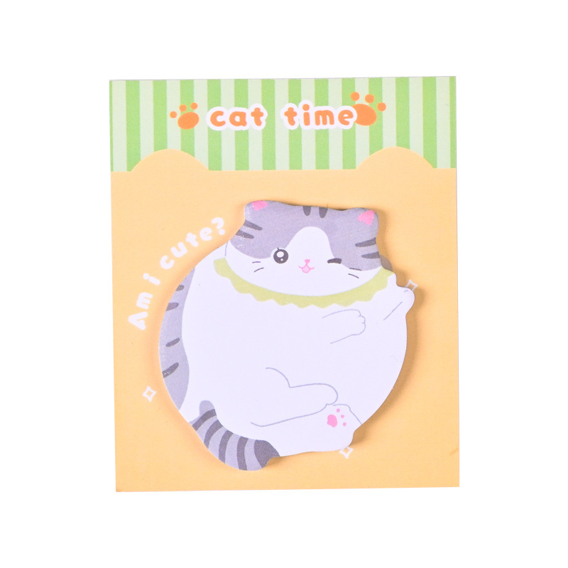 Cat Paradise Post-it ins Creativa, de alto valor, linda caricatura, Alien, N pegatinas, decoración de estudiantes, notas de mensaje