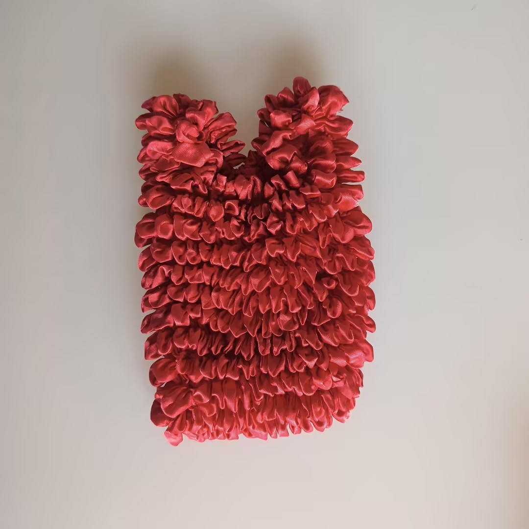 Bolso de burbuja multiusos popular de gran capacidad de la celebridad de Internet de las mujeres Bolso de burbuja japonés y coreano nuevo bolso mágico bolso telescópico bolso plisado