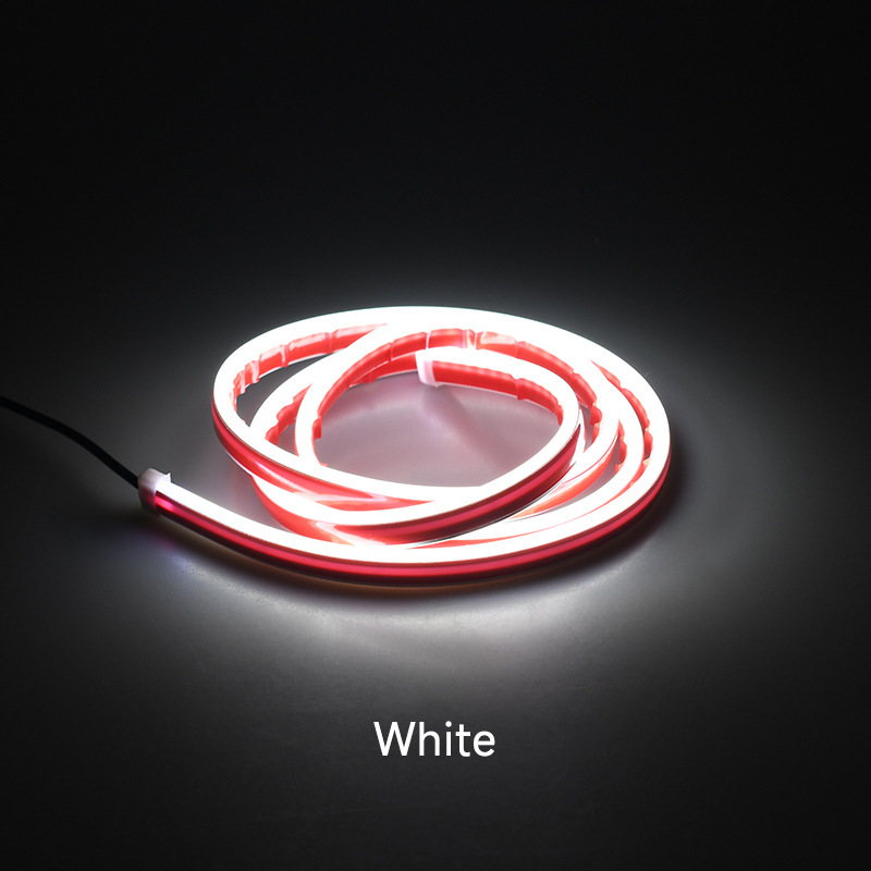 흰색 + 노란색 회전 [2 색 동적 스캔]]