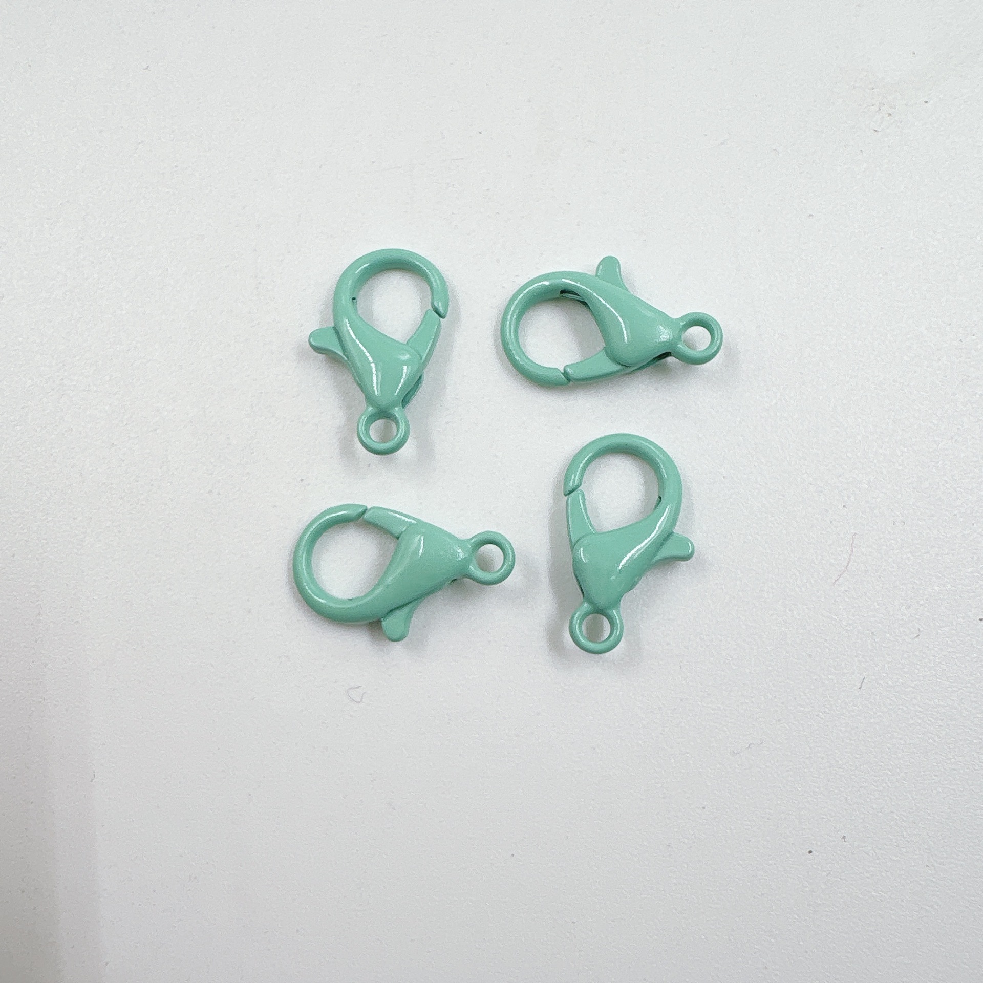 Pintura color langosta hebilla diy accesorios de joyería perro hebilla llavero caramelo color aerosol pintura aleación de zinc hebilla de la langosta