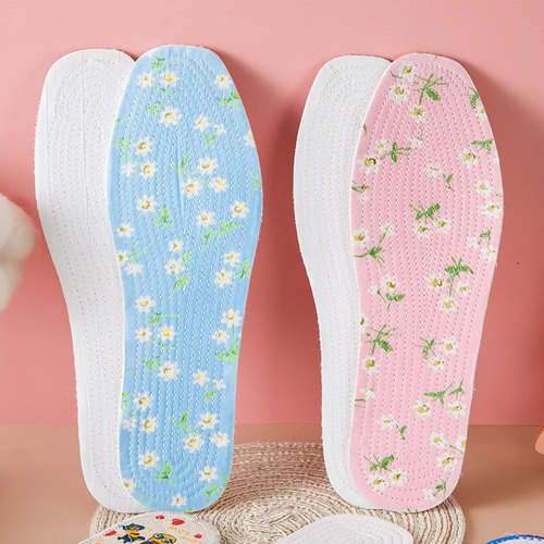 Children's shoe insoles, cute insoles for kids, anti-odor, sweat-absorbing and breathable insoles suitable for boys and girls all seasons
