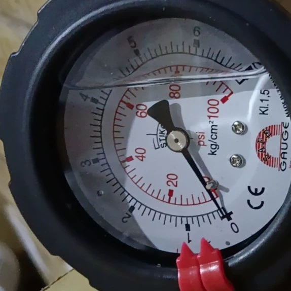 Указатель манометра высокотемпературная устойчивая Обычная радиальная ударопрочная диафрагма из нержавеющей стали для обработки заливки масла диафрагма Манометр давления масла