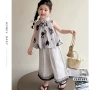 无袖新款宝宝女童衬衫
