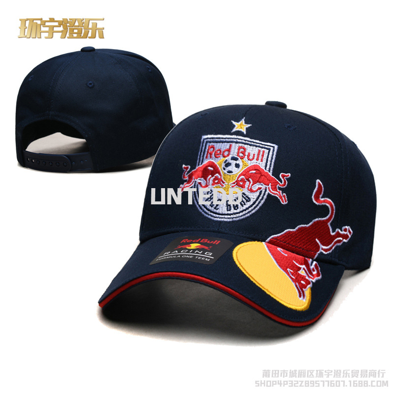 Cross-border RedBull Red Bull sombrero de visera F1 locomotora techo rígido gorra de béisbol comercio exterior sombrilla equipo sombrero de coche
