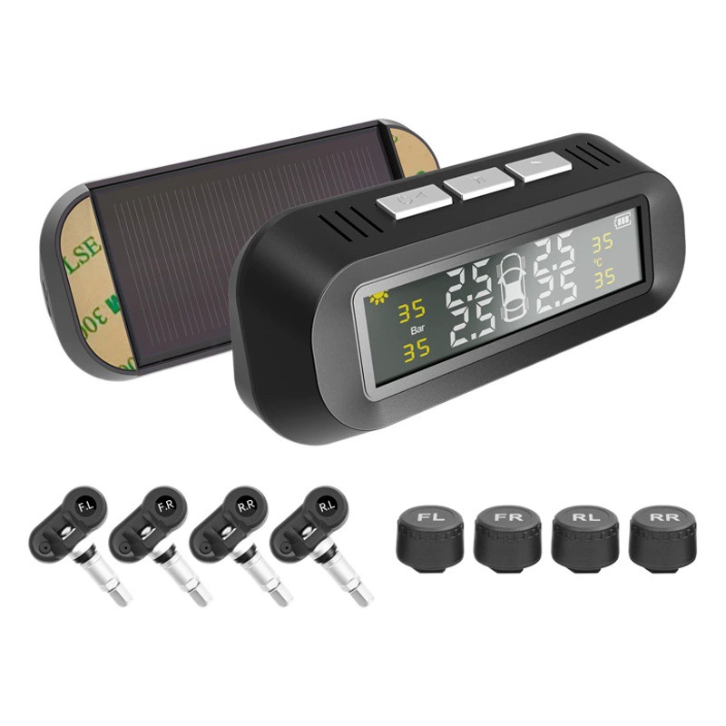 Crazy Bazi Контроль давления в шинах Система TPMS Скрытый мониторинг стеклянных шин Автомобильные встроенные внешние расходные материалы