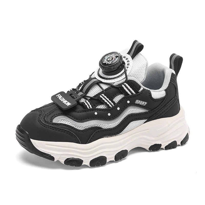Детская обувь для мальчиков, нескользящие спортивные кроссовки для отдыха, тренд сезона, для подростков