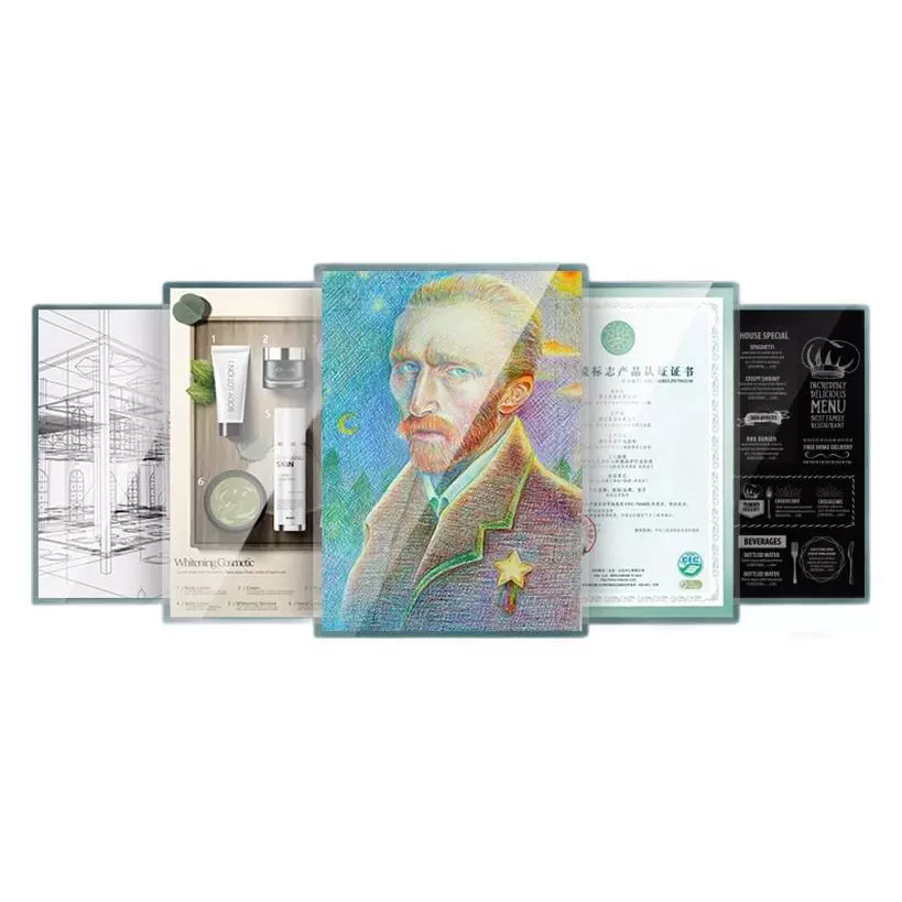 Deli 14315 защитная пленка для карт A4, пластиковая упаковочная машина, пленка для упаковки, высококачественная защитная пленка/пленка для упаковки