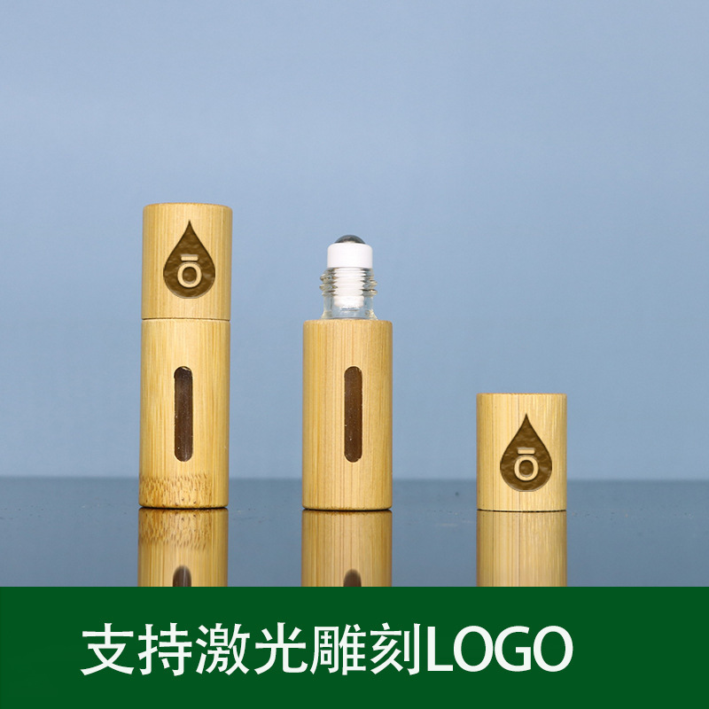 竹木製ボールボトル5ml竹製ビーズボトル竹蓋精油ボトル分注ボトル竹ボトル10|undefined
