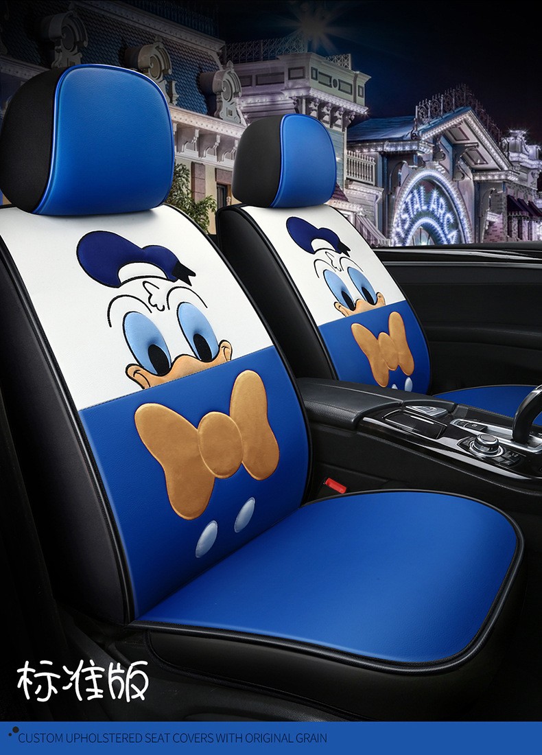Car Seat Cushion 18 19 20 Suitable for Volkswagen Jetta 1.6L Commemorative Edition 1.4L Quality Version Four-Season Leather Seat Cover