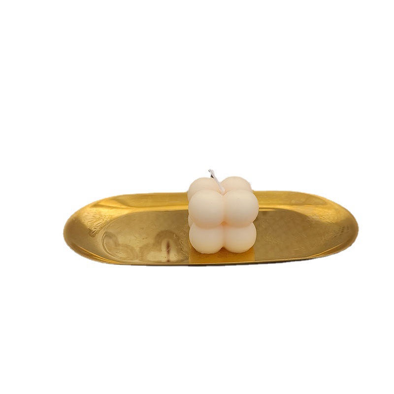 Fábrica en stock mini cubo aromaterapia vela regalo creativo decoración del hogar Accesorios de tiro pequeño cubo vela