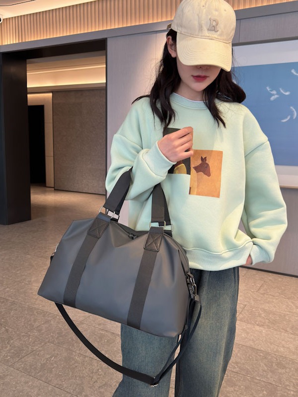 Bolsa casual para estudiantes bolsa de viaje de corta distancia para hombres y mujeres bolsa de hombro herramientas marca de moda japonesa bolsa de fitness de gran capacidad bolsa de mensajero