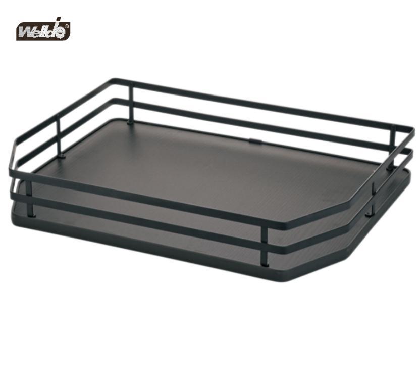 Welldo纬东 厨房高柜六层大怪物拉篮橱柜六层高深拉篮收纳拉篮