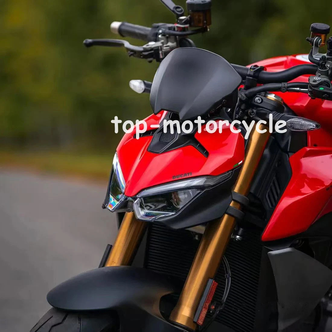 Suitable for Ducati Streetfighter V2/S 2025 Motorcycle Windshield Modification Accessories