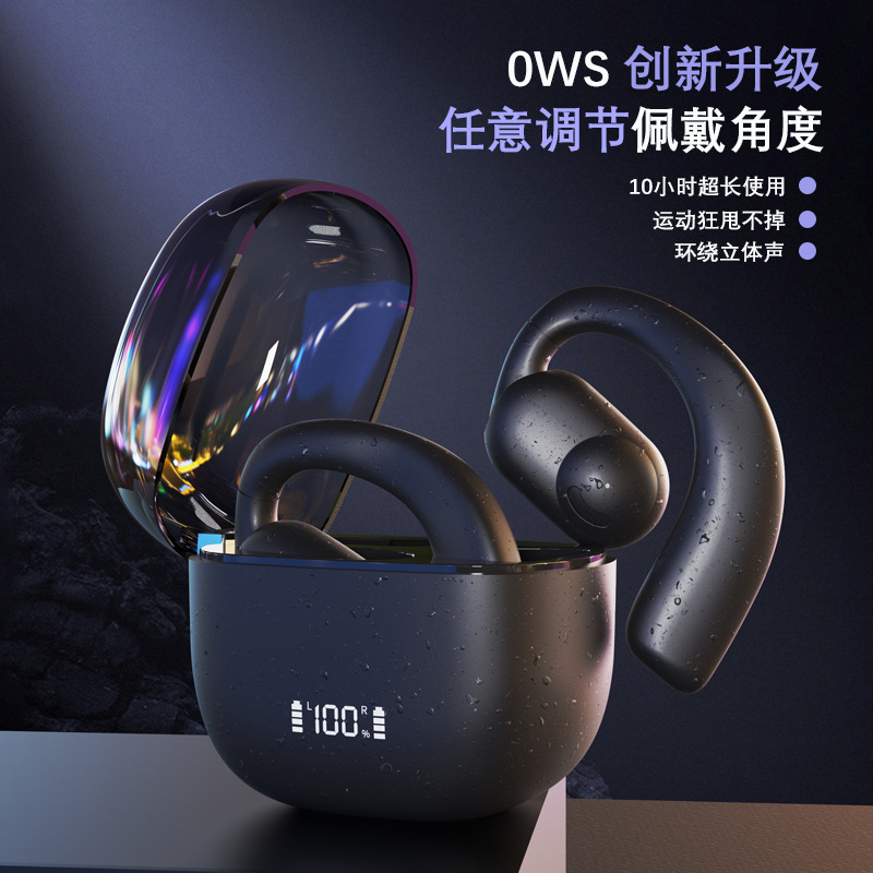 Nuevo modelo privado OWS auricular Bluetooth inalámbrico innovador estéreo abierto auricular deportivo binaural colgante K11