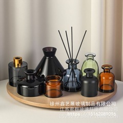现货批发透明车载香薰瓶空瓶高级扩香玻璃瓶摆件无火香薰瓶子包装
