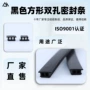 双孔多功能定制密封硅胶条